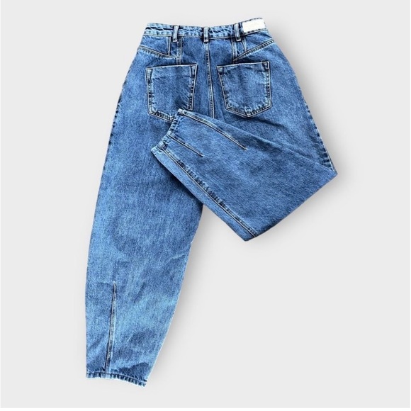 Zara Premium denim balloon Barrel jeans - Picture 2 of 8
